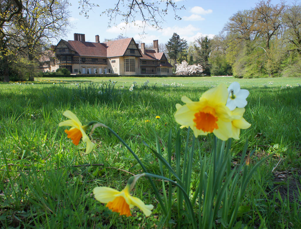 The country house in the palace garden Cecilienhof.