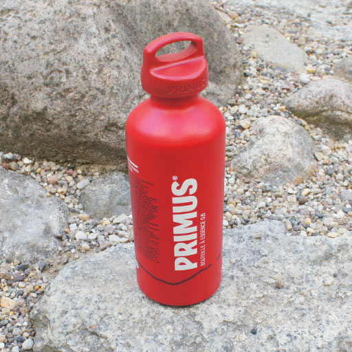 Commercial fuel bottle.