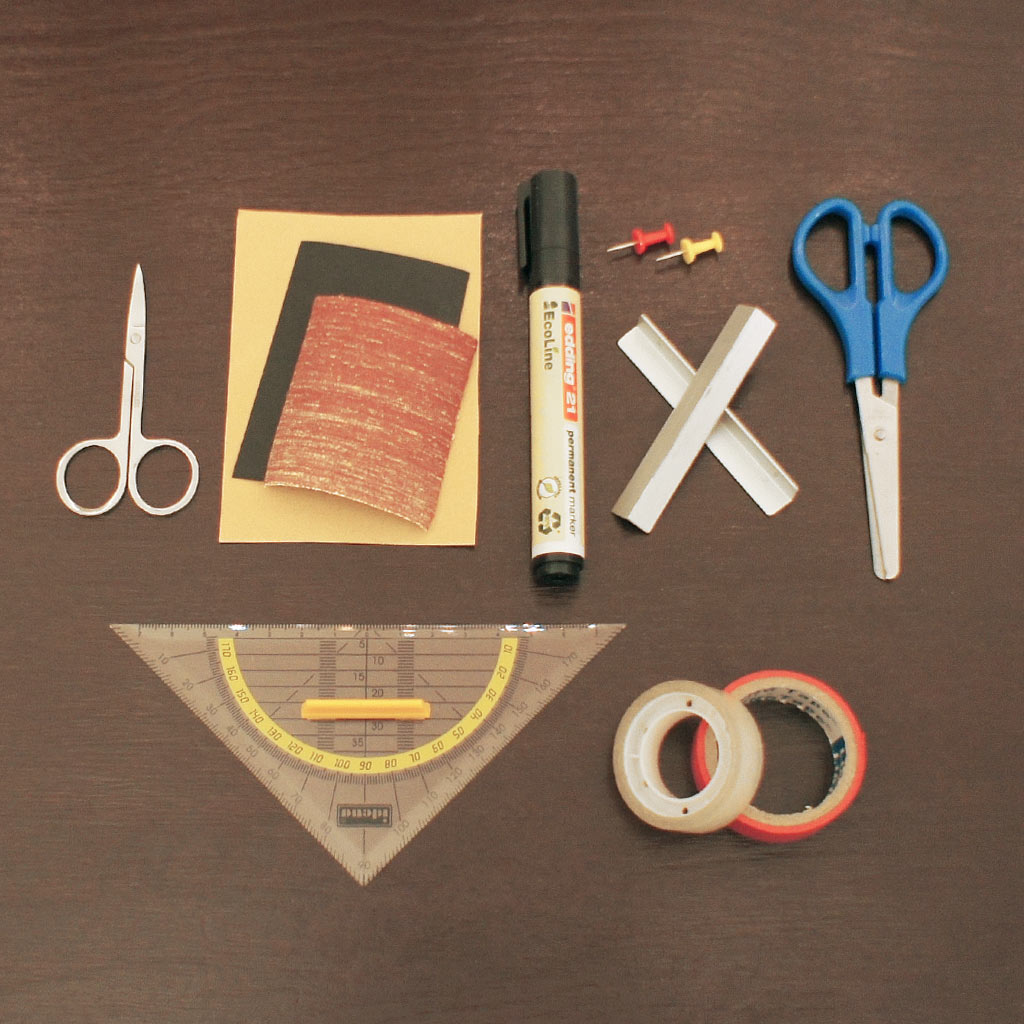 The simple tools you need for this DIY project.